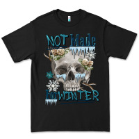 Black not made for winter skull Premium Tee - FaDigitalArtStudio