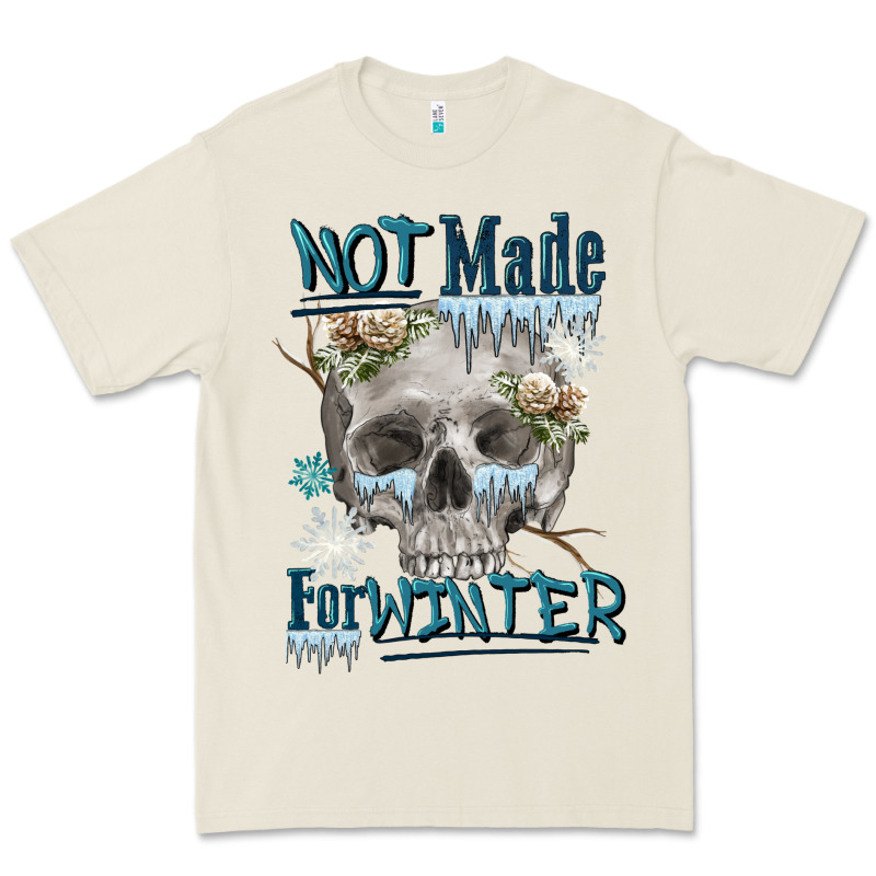 Not Made For Winter Skull Premium Tee by FaDigitalArtStudio | Teevron