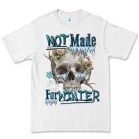 White not made for winter skull Premium Tee - FaDigitalArtStudio