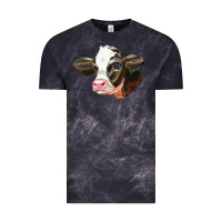 Cloud Black holstein calf face Vintage Tee - LillyAllenDesigns