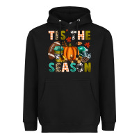 Black Tis' the season Heavyweight Hoodie - texasbilliewilder