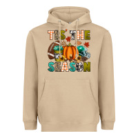 Mushroom Tis' the season Heavyweight Hoodie - texasbilliewilder