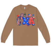 Toasted Coconut 4th of july cna Long Sleeve Tee - NancyCooperArtShop