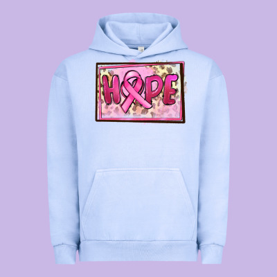 Hope Breast Cancer Urban Hoodie Designed By Fadigitalartstudio