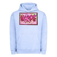 Pigment Grape Ice Hope Breast Cancer Urban Hoodie - FaDigitalArtStudio