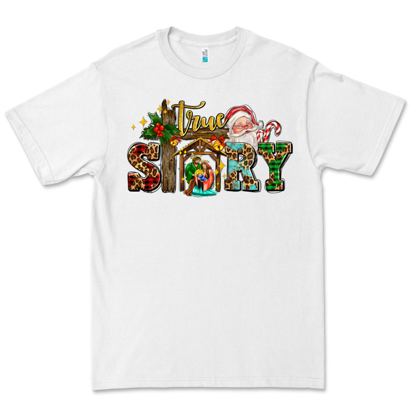 True Story Jesus And Mary Wıth Santa Premium Tee by AdoDesignShop | Teevron