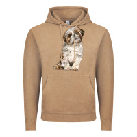 Vintage Coffee Shih Tzu Dog Vintage Hoodie - LillyAllenDesigns