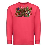 Cardinal Army Christmas Joy Premium Sweatshirt - NancyCooperArtShop