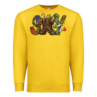 Lemon Army Christmas Joy Premium Sweatshirt - NancyCooperArtShop