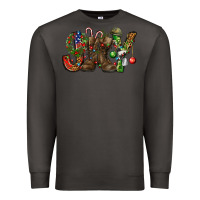 Smoke Army Christmas Joy Premium Sweatshirt - NancyCooperArtShop