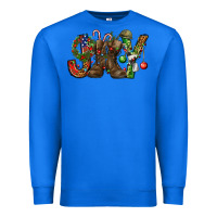 True Royal Army Christmas Joy Premium Sweatshirt - NancyCooperArtShop