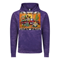 Cloud Purple western gnome truck Vintage Hoodie - BarkalooDesign