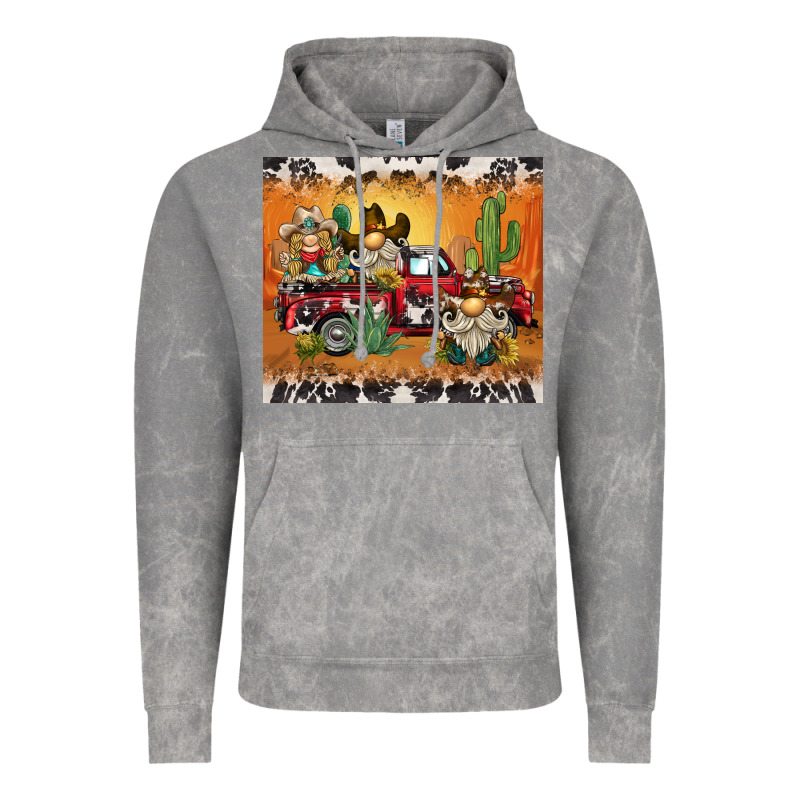 Western Gnome Truck Vintage Hoodie by BarkalooDesign | Teevron