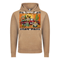 Vintage Coffee western gnome truck Vintage Hoodie - BarkalooDesign