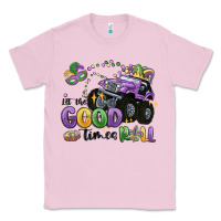 Bubblegum Pink let the good times roll Classic Tee - MaliasSmallBusiness