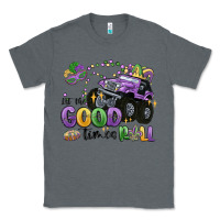 Charcoal Heather let the good times roll Classic Tee - MaliasSmallBusiness