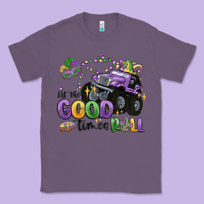 Let The Good Times Roll Classic Tee Designed By Maliassmallbusiness