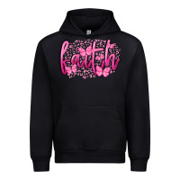 Black Faith Breast Cancer Urban Hoodie - FaDigitalArtStudio