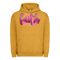 Pigment Peanut Butter Faith Breast Cancer Urban Hoodie - FaDigitalArtStudio