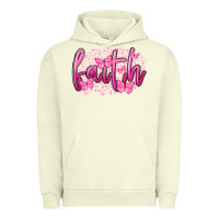 Pigment Pistachio Faith Breast Cancer Urban Hoodie - FaDigitalArtStudio