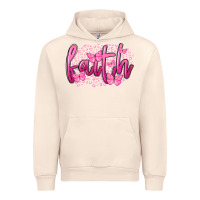 Sandshell Faith Breast Cancer Urban Hoodie - FaDigitalArtStudio