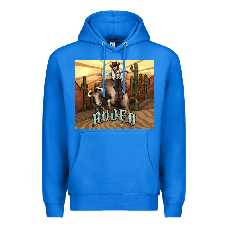 Rodeo Cowboy Bullfighter Western 20oz Skinny Premium Hoodie by HowdyJamesFarm | Teevron