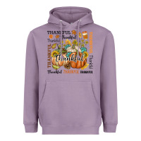 Lavender Thankful Heavyweight Hoodie - texasbilliewilder