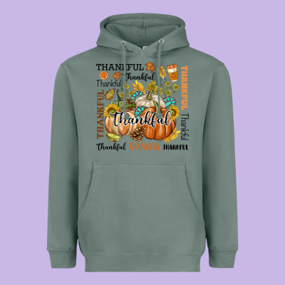 Thankful Heavyweight Hoodie Designed By Texasbilliewilder