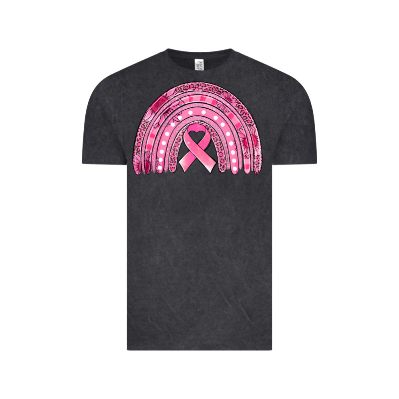 Breast Cancer Awareness Rainbow Vintage Tee by Jasminsmagicworld | Teevron