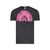 Vintage Black breast cancer awareness rainbow Vintage Tee - Jasminsmagicworld
