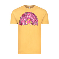 Vintage Mustard breast cancer awareness rainbow Vintage Tee - Jasminsmagicworld