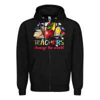 Black teachers change the world Zipper Hoodie - Artiststas