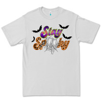 Dove Grey stay spooky Premium Tee - RacoonDesign