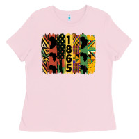 Juneteenth 1865 Brush Stroke Ladies Tee | Teevron