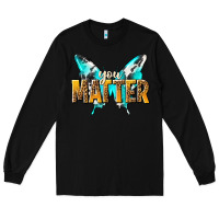 Black you matter Long Sleeve Tee - NancyCooperArtShop