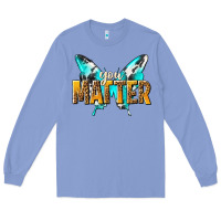 Colony Blue you matter Long Sleeve Tee - NancyCooperArtShop