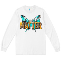 White you matter Long Sleeve Tee - NancyCooperArtShop