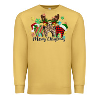 Antique Gold Merry Christmas tooth Premium Sweatshirt - texasbilliewilder
