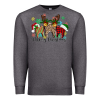 Charcoal Heather Merry Christmas tooth Premium Sweatshirt - texasbilliewilder