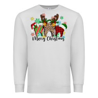 Dove Grey Merry Christmas tooth Premium Sweatshirt - texasbilliewilder