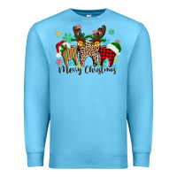 Ocean Blue Merry Christmas tooth Premium Sweatshirt - texasbilliewilder