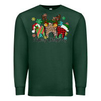 Sports Green Merry Christmas tooth Premium Sweatshirt - texasbilliewilder