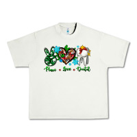 Pistachio peace love dental for Christmas Urban Heavy Tee - AdoDesignShop