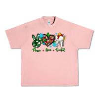 Salmon peace love dental for Christmas Urban Heavy Tee - AdoDesignShop