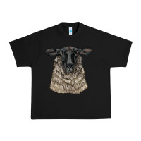 Black Suffolk Sheep Head Urban Heavy Tee - LillyAllenDesigns