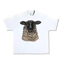 White Suffolk Sheep Head Urban Heavy Tee - LillyAllenDesigns