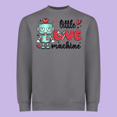 Little Love Machine Heavyweight Sweatshirt Designed By Maliassmallbusiness