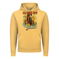Vintage Mustard cowboy take me away Vintage Hoodie - NancyCooperArtShop