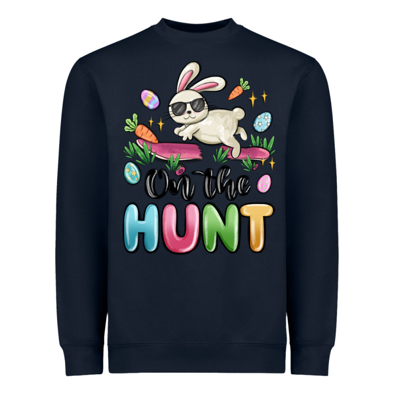 On The Hunt Easter Heavyweight Sweatshirt by MaliasSmallBusiness | Teevron