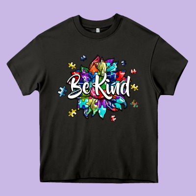 Be Kind2 Heavy Core Tee Designed By Sublimationcraftshop